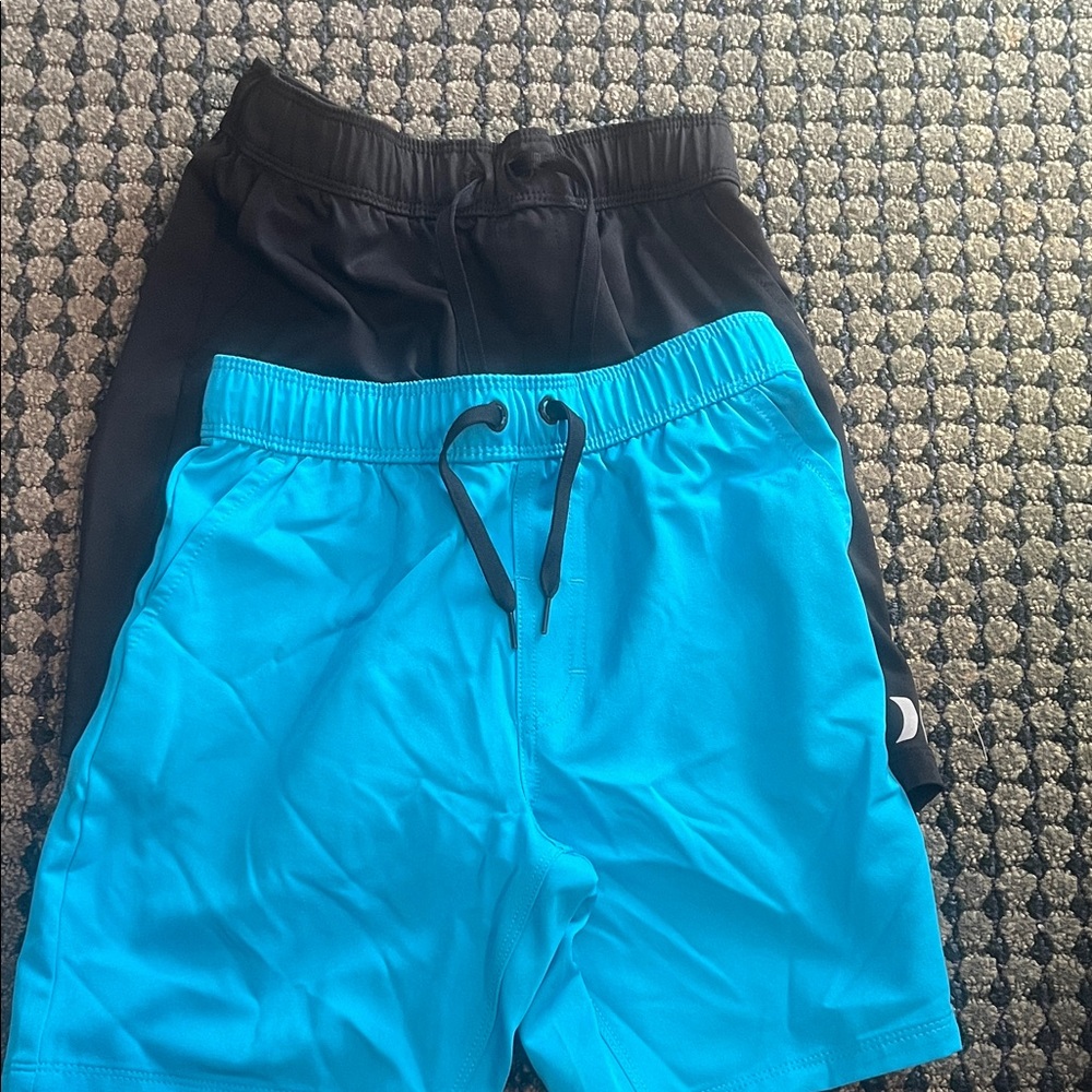 Two pair Hurley shorts with pockets